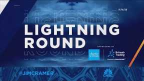 Lightning Round: Buy Energy Transfer, it's the sweet spot we want to be in, says Jim Cramer