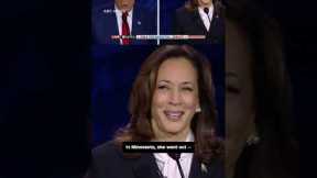 'I'm talking now': Trump and Harris spar during debate