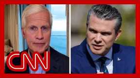 Retired general reacts to Hegseth’s order to cut the senior general staff