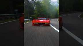  Passing the baton. Eternal thrills. #FerrariLegacyTour #FerrariGTO #FerrariF40 #FerrariF50 #Ferrari 