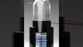 See how researchers harvest water from the air