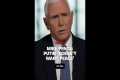 Pence warns that Putin ‘doesn’t want