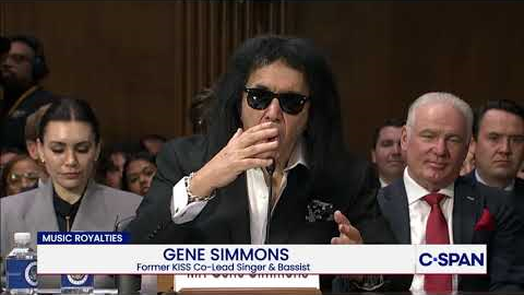 Gene Simmons Testifies on American Music Reform Act
