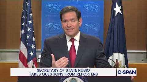 Secretary of State Marco on Russia Ukraine Negotiations