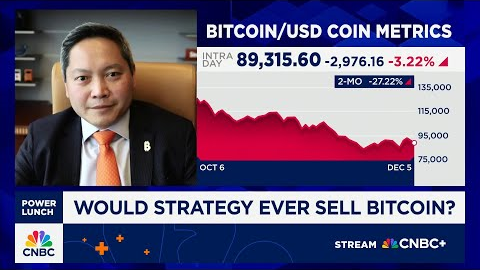 Strategy CEO: Still able to raise money in a bitcoin down cycle