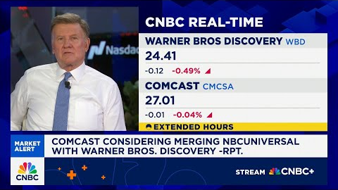 Comcast considering merging NBCUniversal with Warner Bros. Discovery: Report