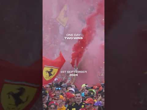  One day, two wins. A chapter of history written in Monza and Austin 🏆#ItalianGP #6HCOTA #F1Shorts 