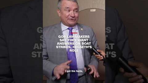 GOP lawmakers say they want answers on boat strikes, Hegseth's role