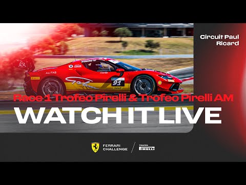  Ferrari Challenge Europe - Le Castellet, Race 1 - Trofeo Pirelli & Trofeo Pirelli AM 
