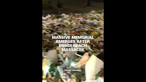 Massive memorial emerges after Bondi Beach massacre