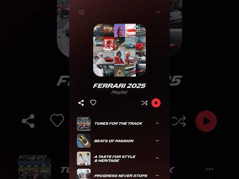  Feel the rhythm and embark on a journey of unforgettable moments. #Ferrari 