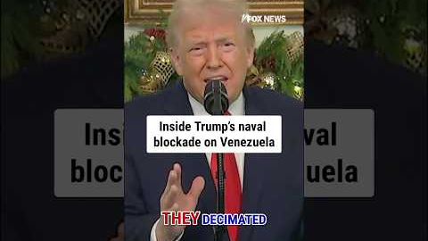 Inside Trump’s naval blockade on Venezuela #shorts #trump #venezuela #maduro #us #usnews #politics