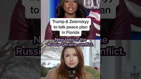 Trump & Zelenskyy to talk peace plan in Florida