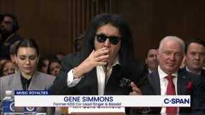 Gene Simmons Testifies on American Music Reform Act