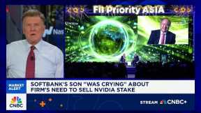 SoftBank founder Masayoshi Son 'was crying' about firm's need to sell Nvidia stake