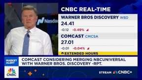 Comcast considering merging NBCUniversal with Warner Bros. Discovery: Report
