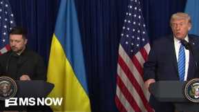 'No breakthroughs...but no disaster': Trump hosts Zelenskyy for talks in Florida