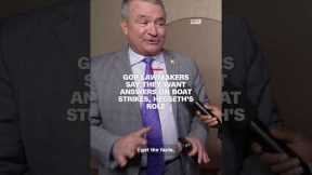 GOP lawmakers say they want answers on boat strikes, Hegseth's role