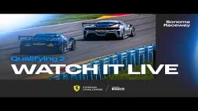  Ferrari Challenge North America - Sonoma, Qualifying 2 
