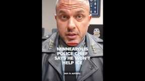 Minneapolis Police Chief explains why he won't help ICE