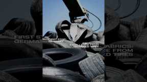  Explore the elegance of European craftsmanship with fabrics derived from recycled tyres. #Ferrari 