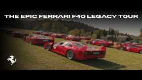  A journey through the iconic Ferrari F40 Legacy Tour 