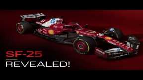  Ferrari SF-25 REVEALED! First Look at Ferrari’s 2025 F1 Car 