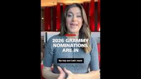 2026 Grammy noms are in. See which artist got the most