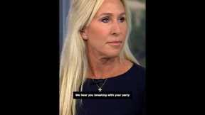 Marjorie Taylor Greene responds to AOC’s 'revenge tour' claim