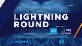 Lightning Round: Sell Klarna and buy Affirm, says Jim Cramer