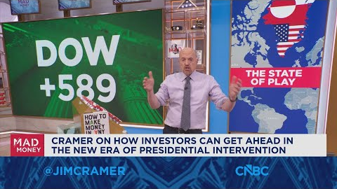 Trump-driven market volatility has continued to be a buying opportunity, says Jim Cramer