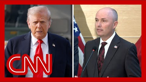 Trump claims left-wing radicals 'are the problem' and implies radicals on the right are not