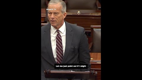 Thune erupts on Senate floor as frustrations mount over shutdown