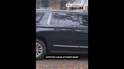 Chicago neighbors confront immigration agents