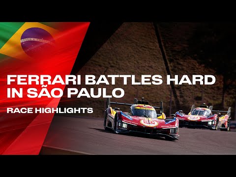  Ferrari 499P Takes on São Paulo | WEC Race Highlights 