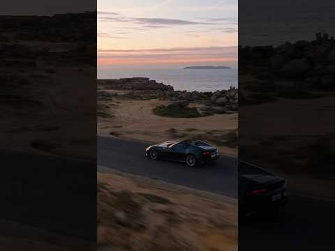  Sunset chasing, coastline slaying. #Ferrari12CilindriSpider #Portugal #DrivingFerrari #Ferrari 