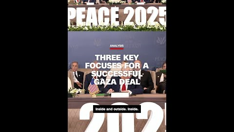 Three key focuses for a successful Gaza deal