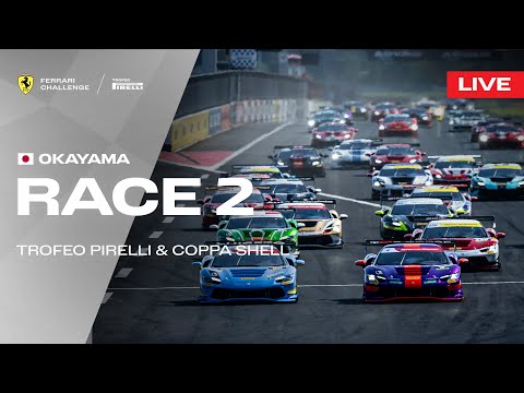  LIVE Ferrari Challenge Japan - Okayama, Race 2 - Trofeo Pirelli & Coppa Shell 