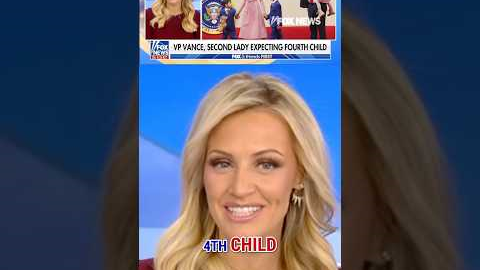 Usha Vance PREGNANT, expecting baby number 4! #shorts #foxnews #politics