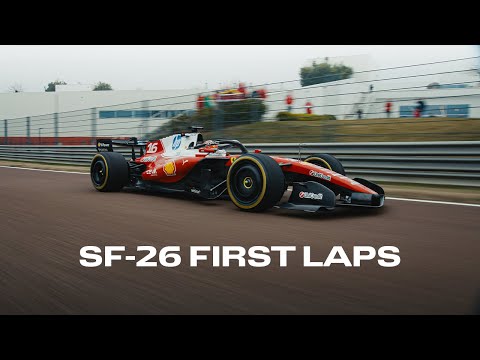  F1 2026 | SF-26 First Laps On Track 