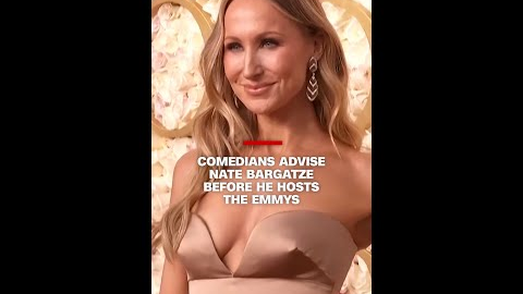 Comedians advise Nate Bargatze before he hosts the Emmys