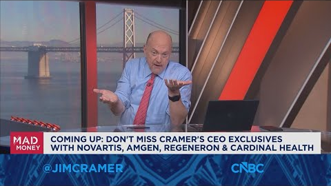 Markets decided if you make software, AI will make you obsolete, says Jim Cramer