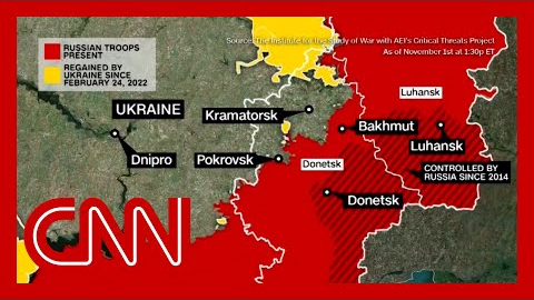 Retired colonel reacts to intensified frontline fighting in Ukraine