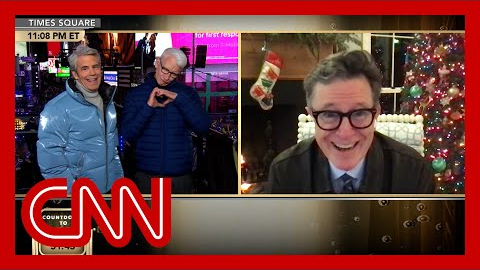 Stephen Colbert plays 'Never Have I Ever' | CNN New Year's Eve 2026