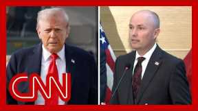 Trump claims left-wing radicals 'are the problem' and implies radicals on the right are not