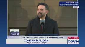 New York City Mayor Zohran Mamdani Inauguration Address