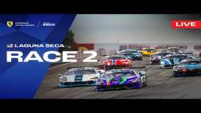  LIVE Ferrari Challenge North America - Laguna Seca, Race 2 