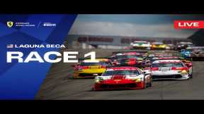  LIVE Ferrari Challenge North America - Laguna Seca, Race 1 