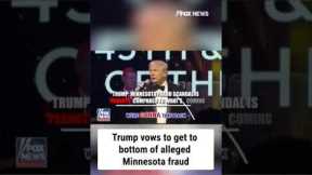 Trump warns Minnesota scandal is 'PEANUTS' compared to what's coming