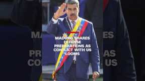 Maduro shares defense preparations as conflict with US looms